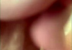 Gay amateur enjoys big cock and swallows it all
