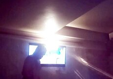 moteleando in a mexican hotel room