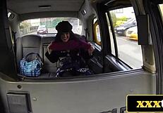 The sweet spanish milf couldn't resist the big cock of the famous london cabbie.
