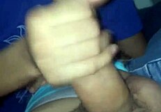 Real Sex with Curvy Stepsister Cleaning Room