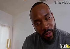 Reagan Lush is a horny housewife who is left alone and gives great blow job and pussy fuck