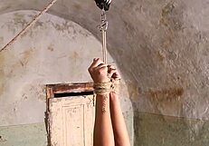 Damn! Luna Chained in South American Prison Horror!