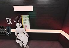 churn vector gameplay with furry characters in 3d world