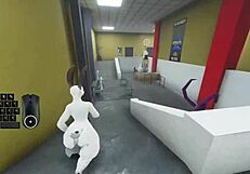 churn vector gameplay with furry characters in 3d world