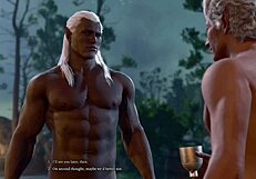 Astarion's detailed gay sex scenes with monster penis in baldurs gate 3.