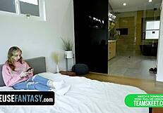 Paying Rent with Freeuse Pussy in Wild 3some Action