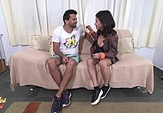 Short Actress Receives Intense Cum Shower In Test Scene