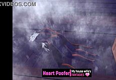 Relaxing in the sauna with friends