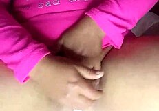 a woman squirts during solo masturbation