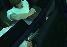 gta 5 online character gets a hooker service in car