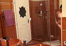 Big Titty Girlfriend Tasha Holz Sucks Monster Dick In Shower