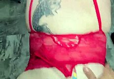 Anastasia Rain's Amateur Pussy Fucking With Tattoos!