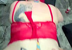 Anastasia Rain's Amateur Pussy Fucking With Tattoos!