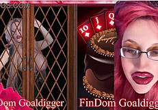 Findom and fetish BDSM with an addicted sissy slave