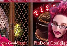 Findom and fetish BDSM with an addicted sissy slave