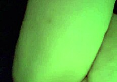 sticking my dick in the wall, big tits bouncing