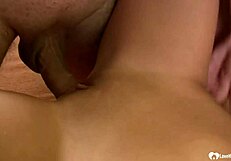 Blonde grabs my cock and begs for rough sex. She craves deepthroat action now.