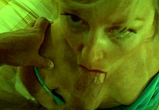 Beautiful Blonde Milf Blowjob and Facial