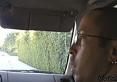 mofozo com - black haired housewife knows how to suck dick like a pro, damn