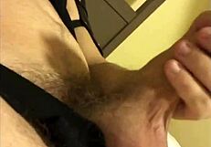 Gay Metalhead Bodybuilder Plays with His Muscular Body