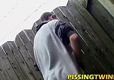 Hot Group Of Twinks Splashing Their Piss Out Of Their Dicks