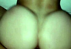 White slut bends over for rough doggystyle fucking with big black cock, sharing with friend