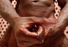 Big black hairy dick worship by Hallelujah Johnson