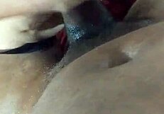 Milf Titty Fucks Thick Black Cock With Handjob!