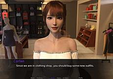 Nudist School Part 9: Date With Lena On Beach