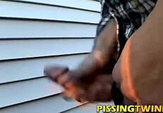 Hot Group Of Twinks Splashing Their Piss Out Of Their Dicks