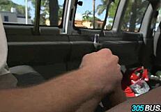 Tiny teen Latina Veronica Rodriguez gets humiliated on bus