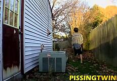 Hot Group Of Twinks Splashing Their Piss Out Of Their Dicks