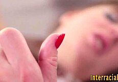 Hey, this slut gets interracial assfucking with big black cock