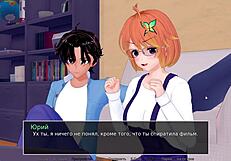 Wow! Asian big tits exposed in bathroom gameplay!