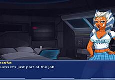 Star Wars Orange Trainer Part 7: Whore Blowjob Master Cosplay