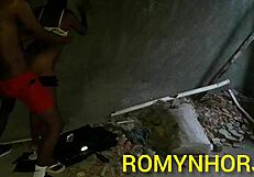 Construction worker in Rio finds horny stepdaughter alone and fucks her passionately