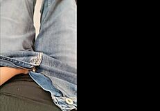 Beautiful girlfriend’s slender legs in tight jeans are so sexy – depravedminx