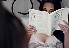 Milf Seduces Young Lesbian Babe in Garage for Hardcore Strapon Smash