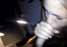 Ex Girlfriend Delivers Intense Blowjob Sucking