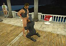 A Reward From Chief Engineer Myers Involves Sucking.