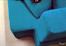 Stepmom gets caught while talking to dad