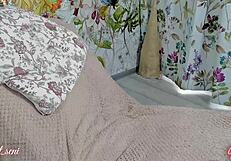 hot big ass milf with high heels fingering her wet pussy