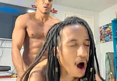 Gay guy asks for tips then gets barebacked completely