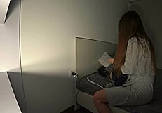 wife sneaks anal with husband's friend at work