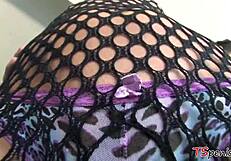 Hey, wanna see small-titted tranny Crystal in action?