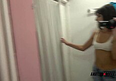 amateurboxxx - dana secretly fingers herself in public dressing room 😜
