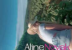 Curvy blonde gets corn cob blowjob at farm