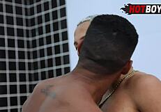 Negão Fodendo o Estagiário Hard in That Tight Ass! What a Scene!