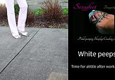 Intimate webcam session on Facebook.