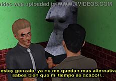 Gay hardcore scenes in Yaoi game Criminal Hearts Chapter 6